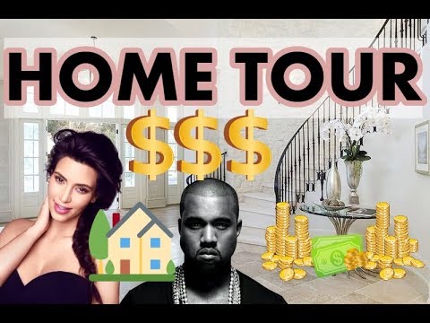 Esplora il lussuoso design degli interni della Casa di Kim Kardashian