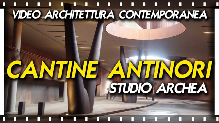 Cantina Antinori: l&#8217;opera d&#8217;arte dell&#8217;architetto